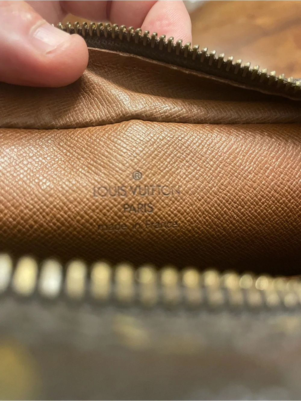 Louis Vuitton Brown Monogram Canvas Men’s Pouch